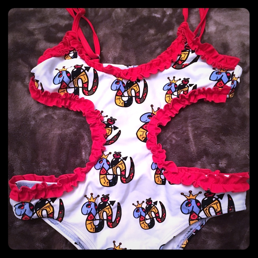 Girls monokini size 12/14